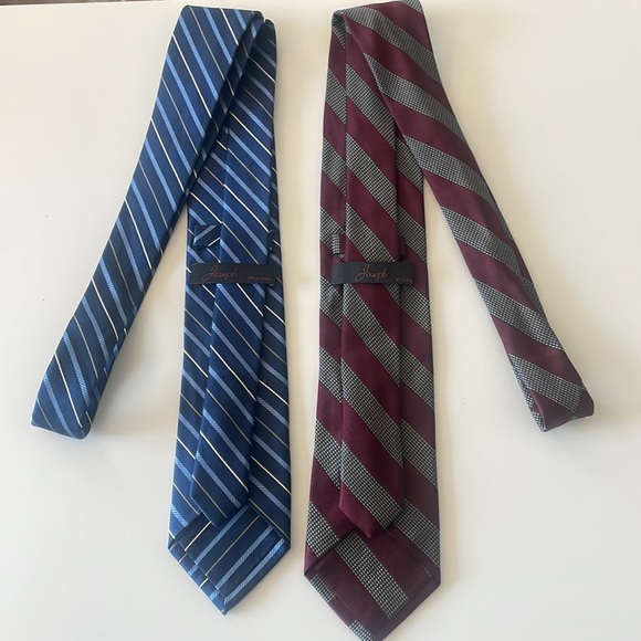 Joseph by Jos. A. Bank Striped Tie 100% Silk Bundle - Picture 7 of 7